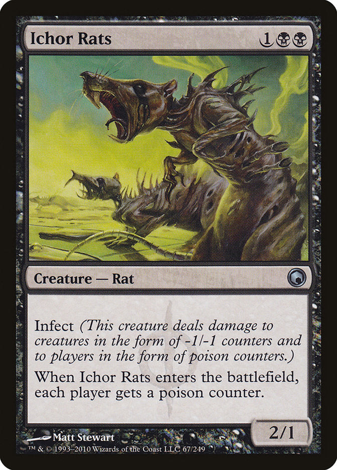 Ichor Rats [Scars of Mirrodin] | Black Swamp Games