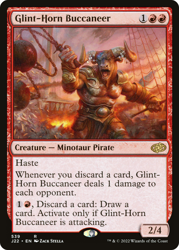 Glint-Horn Buccaneer [Jumpstart 2022] | Black Swamp Games