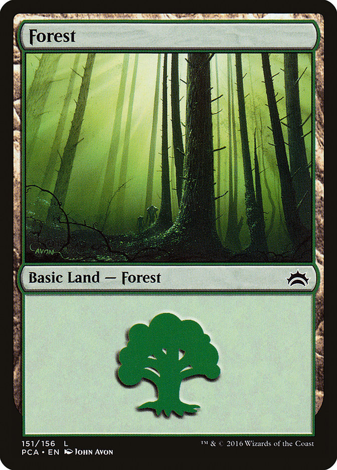 Forest (151) [Planechase Anthology] | Black Swamp Games