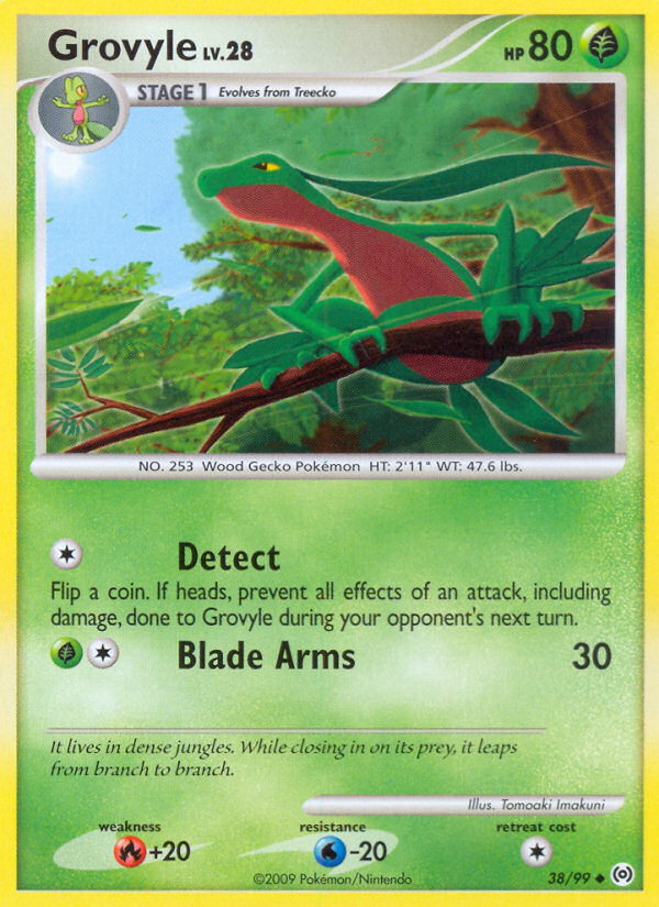 Grovyle (38/99) [Platinum: Arceus] | Black Swamp Games