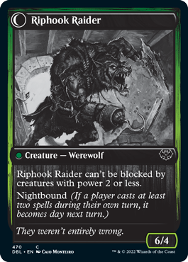 Hookhand Mariner // Riphook Raider [Innistrad: Double Feature] | Black Swamp Games