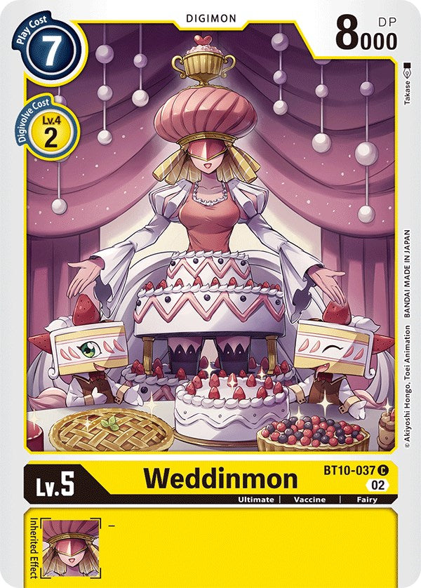 Weddinmon [BT10-037] [Xros Encounter] | Black Swamp Games