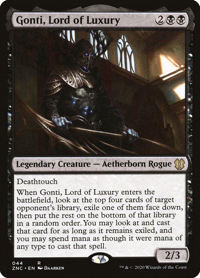 Gonti, Lord of Luxury [Zendikar Rising Commander] | Black Swamp Games