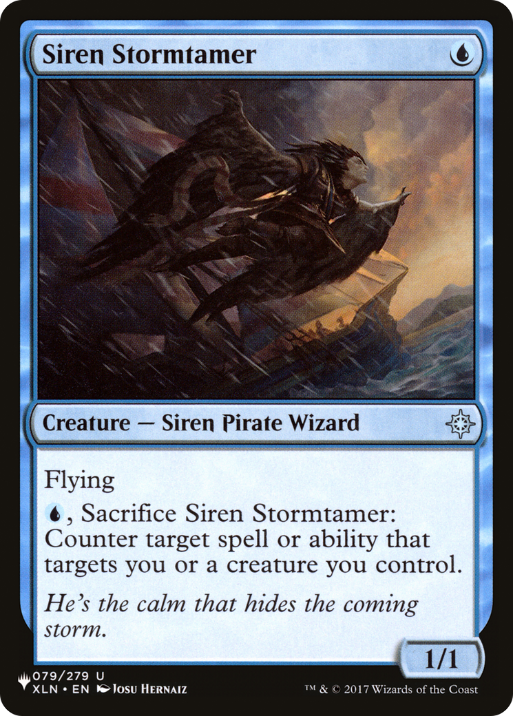 Siren Stormtamer [The List Reprints] | Black Swamp Games