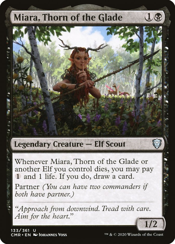 Miara, Thorn of the Glade [Commander Legends] | Black Swamp Games