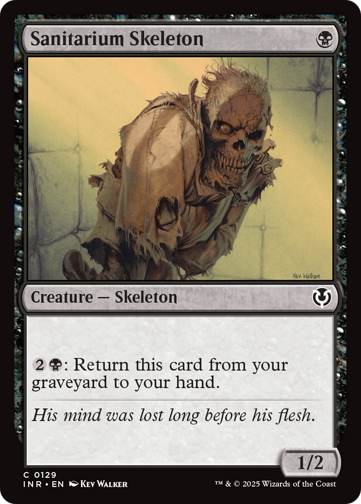 Sanitarium Skeleton [Innistrad Remastered] | Black Swamp Games