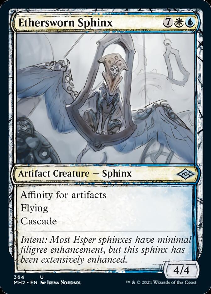 Ethersworn Sphinx (Sketch) [Modern Horizons 2] | Black Swamp Games