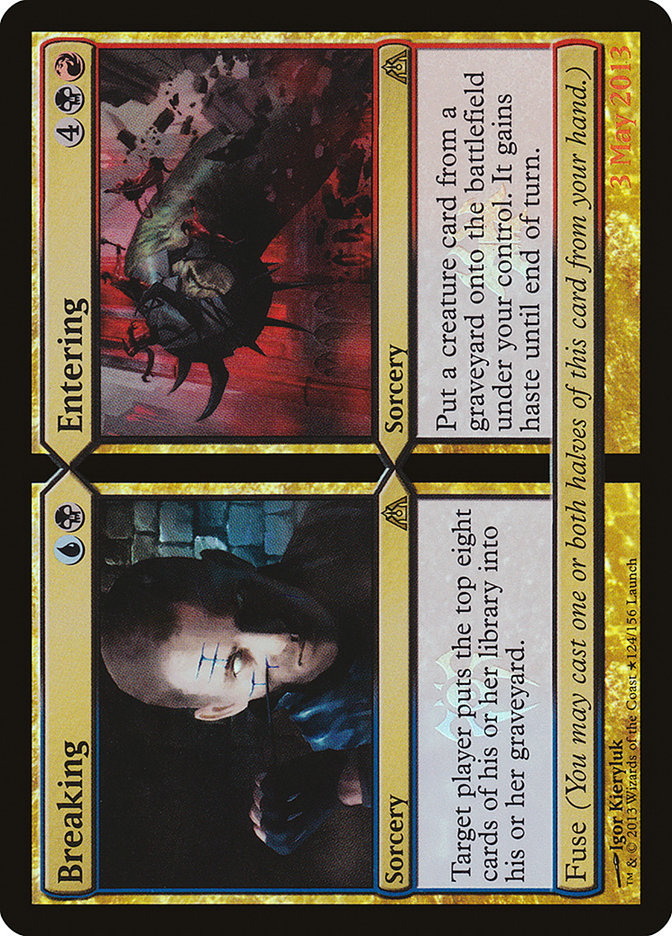 Breaking // Entering (Launch) [Dragon's Maze Promos] | Black Swamp Games