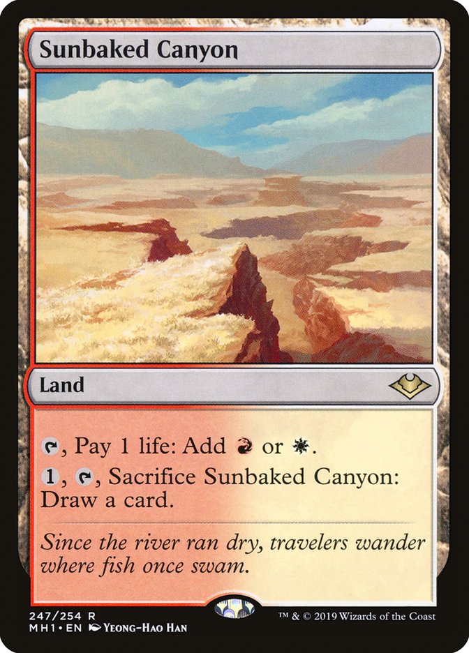 Sunbaked Canyon [Modern Horizons] | Black Swamp Games