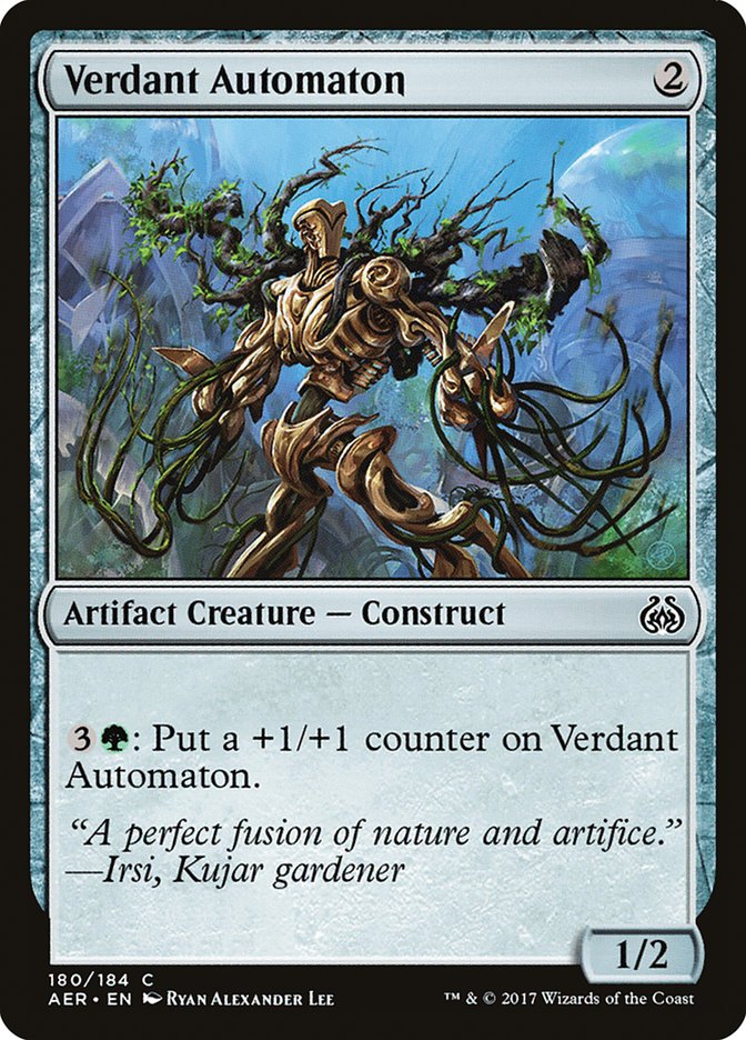 Verdant Automaton [Aether Revolt] | Black Swamp Games