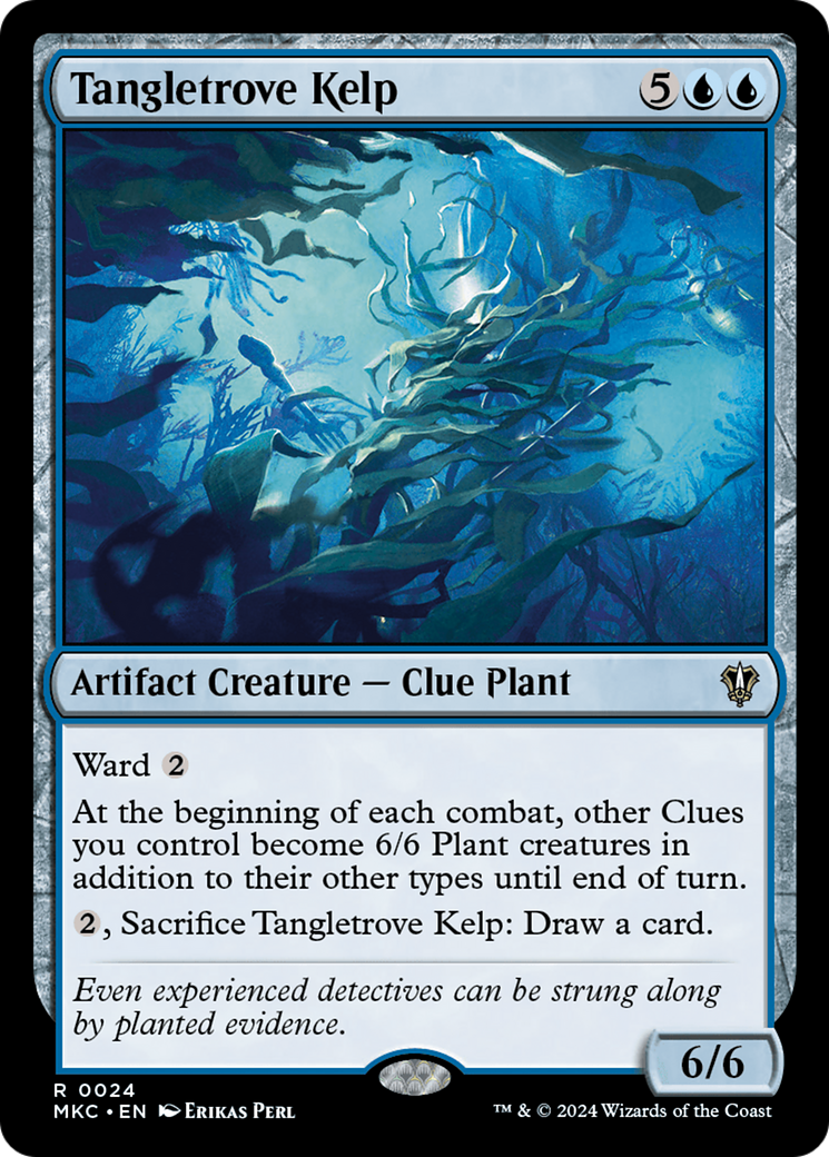 Tangletrove Kelp [Murders at Karlov Manor Commander] | Black Swamp Games