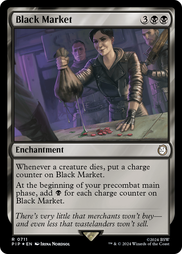 Black Market (Surge Foil) [Fallout] | Black Swamp Games