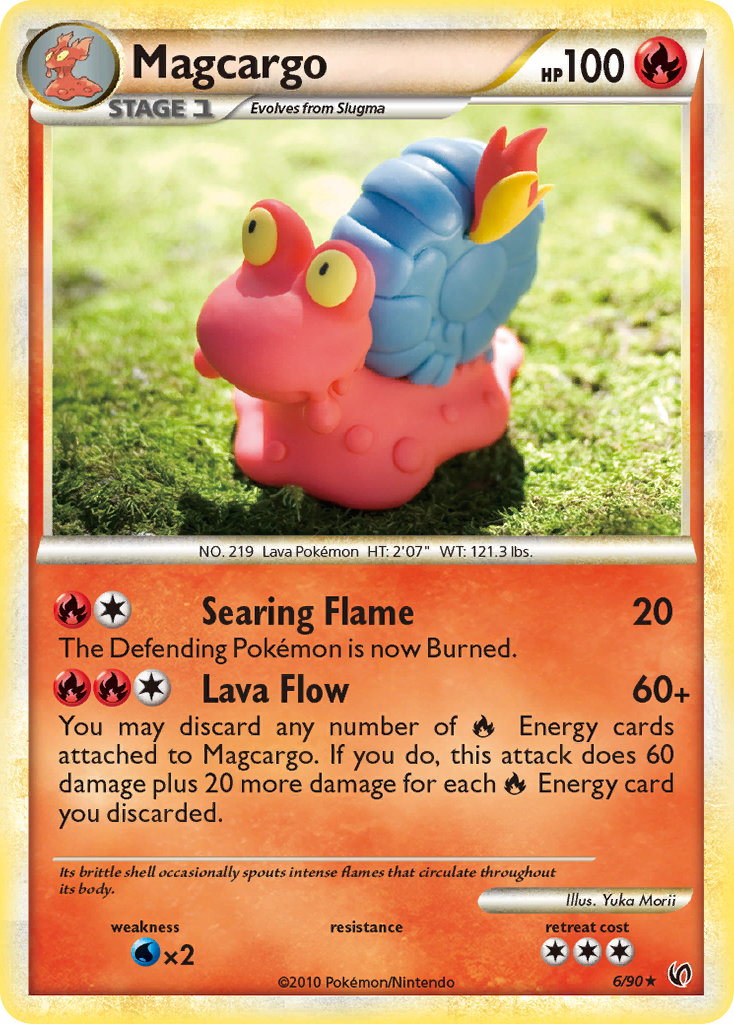 Magcargo (6/90) [HeartGold & SoulSilver: Undaunted] | Black Swamp Games