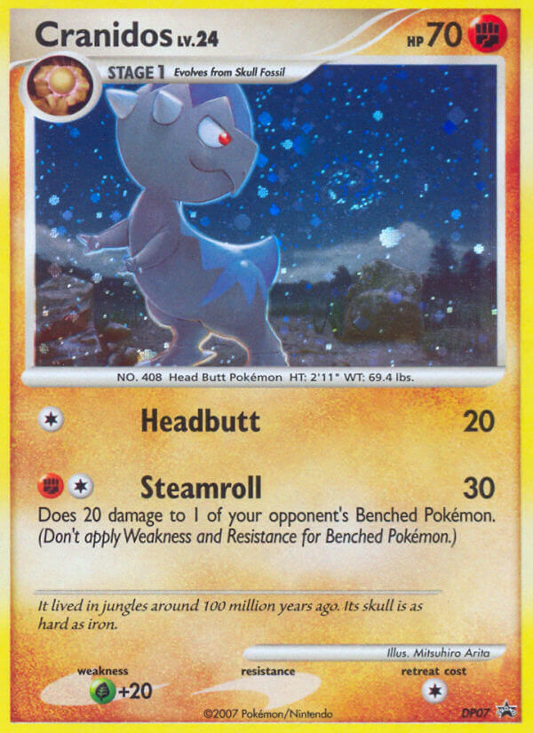 Cranidos (DP07) [Diamond & Pearl: Black Star Promos] | Black Swamp Games