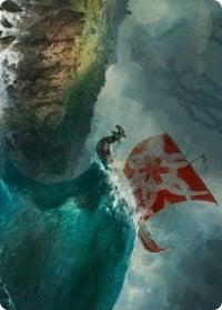 Run Ashore Art Card [Kaldheim Art Series] | Black Swamp Games
