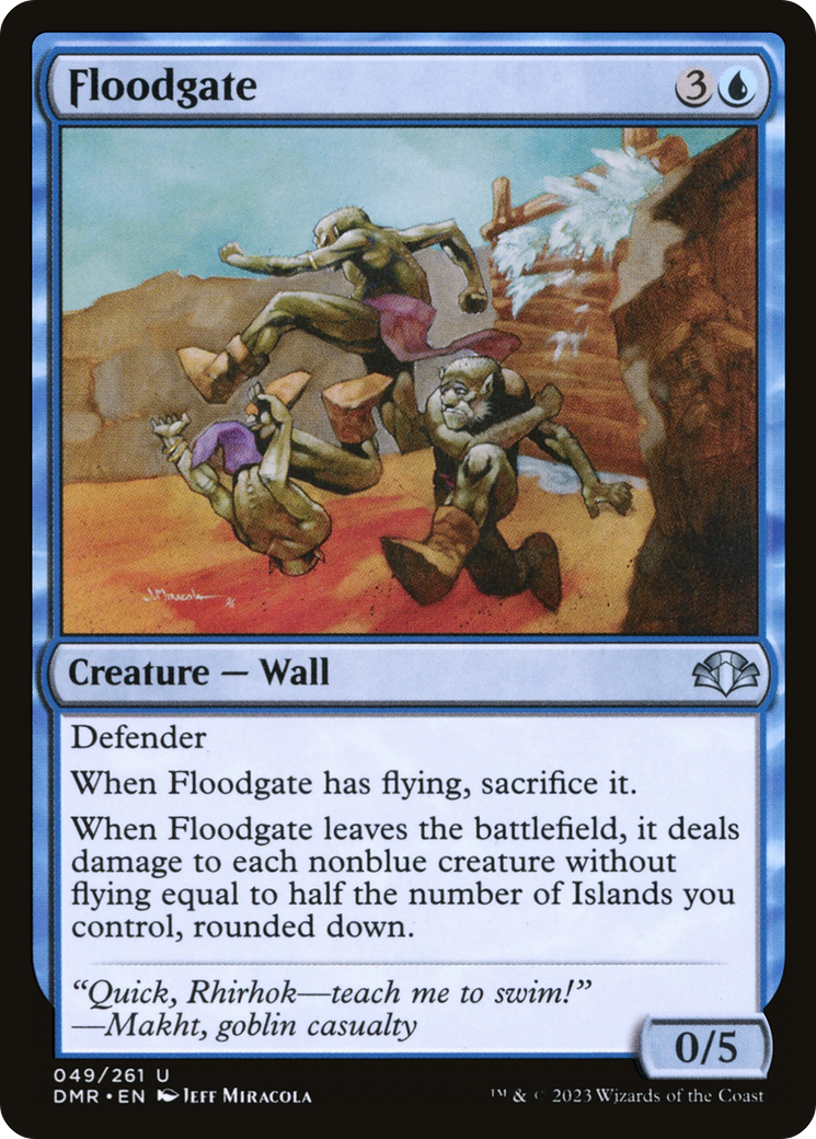 Floodgate [Dominaria Remastered] | Black Swamp Games