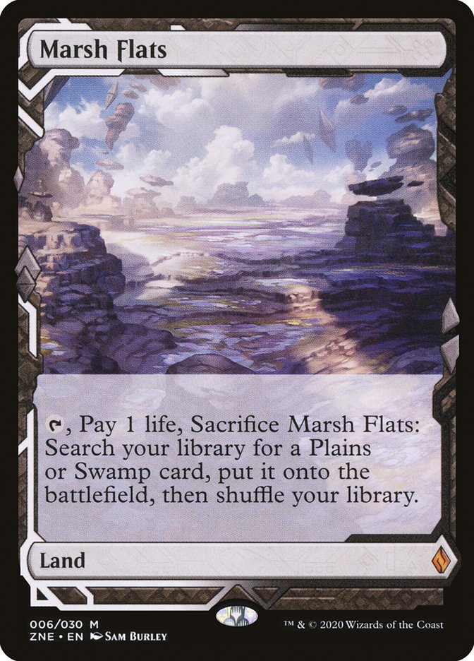 Marsh Flats (Expeditions) [Zendikar Rising Expeditions] | Black Swamp Games