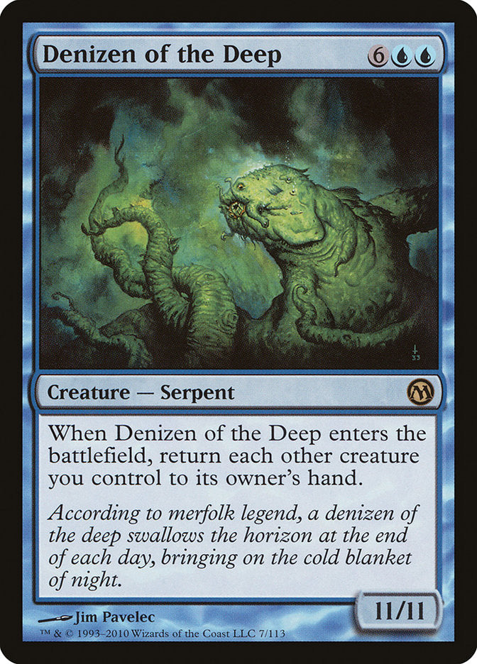 Denizen of the Deep [Duels of the Planeswalkers] | Black Swamp Games