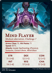 Mind Flayer Art Card [Dungeons & Dragons: Adventures in the Forgotten Realms Art Series] | Black Swamp Games