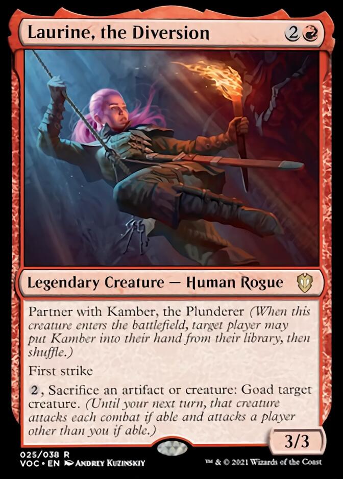 Laurine, the Diversion [Innistrad: Crimson Vow Commander] | Black Swamp Games