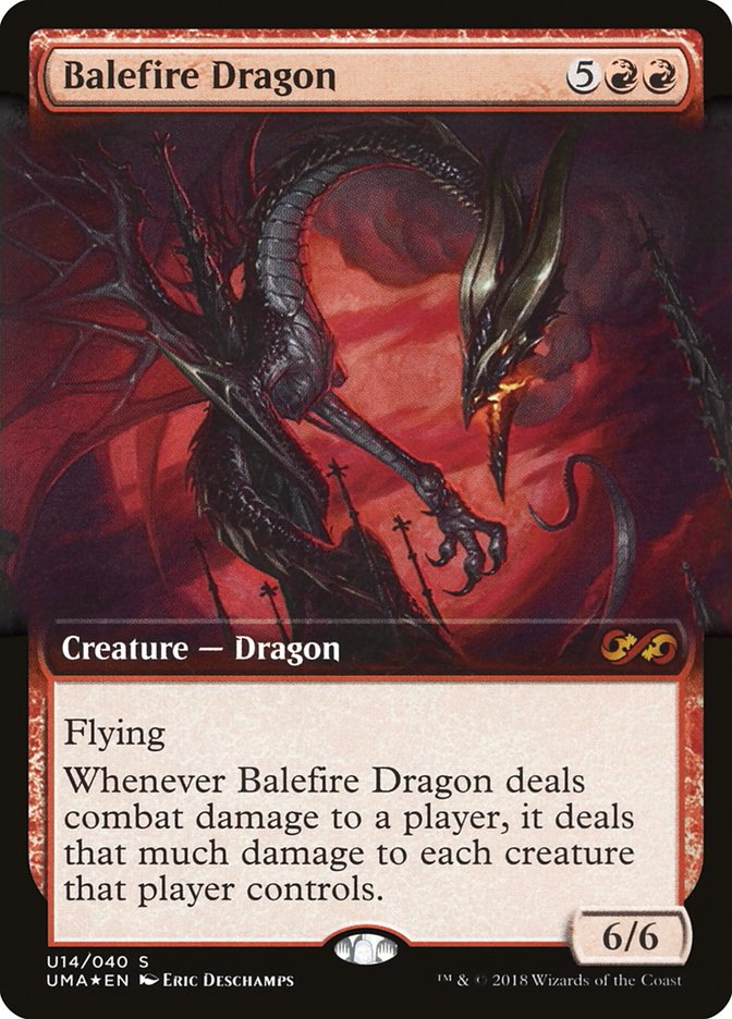 Balefire Dragon (Topper) [Ultimate Masters Box Topper] | Black Swamp Games