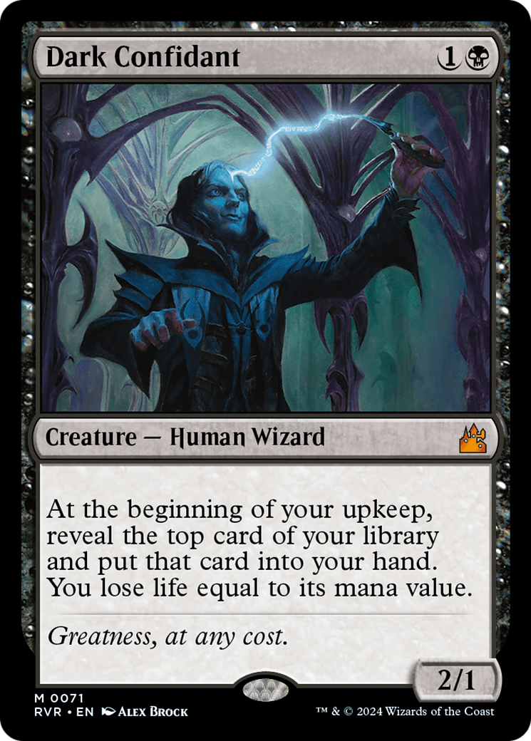 Dark Confidant [Ravnica Remastered] | Black Swamp Games