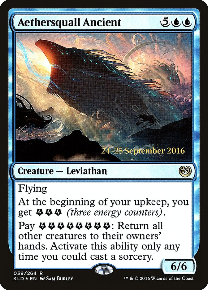 Aethersquall Ancient [Kaladesh Prerelease Promos] | Black Swamp Games