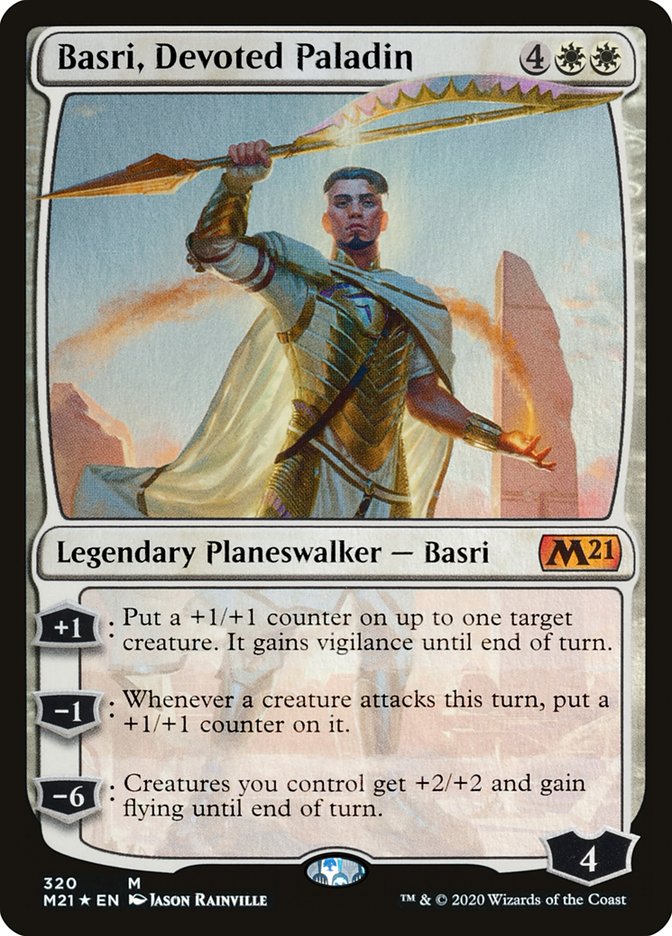 Basri, Devoted Paladin [Core Set 2021] | Black Swamp Games