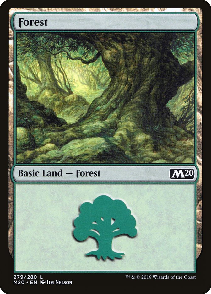 Forest (279) [Core Set 2020] | Black Swamp Games