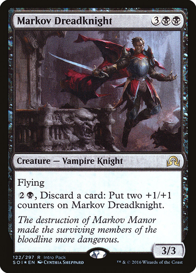 Markov Dreadknight (Intro Pack) [Shadows over Innistrad Promos] | Black Swamp Games