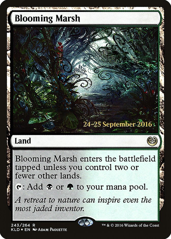 Blooming Marsh [Kaladesh Prerelease Promos] | Black Swamp Games