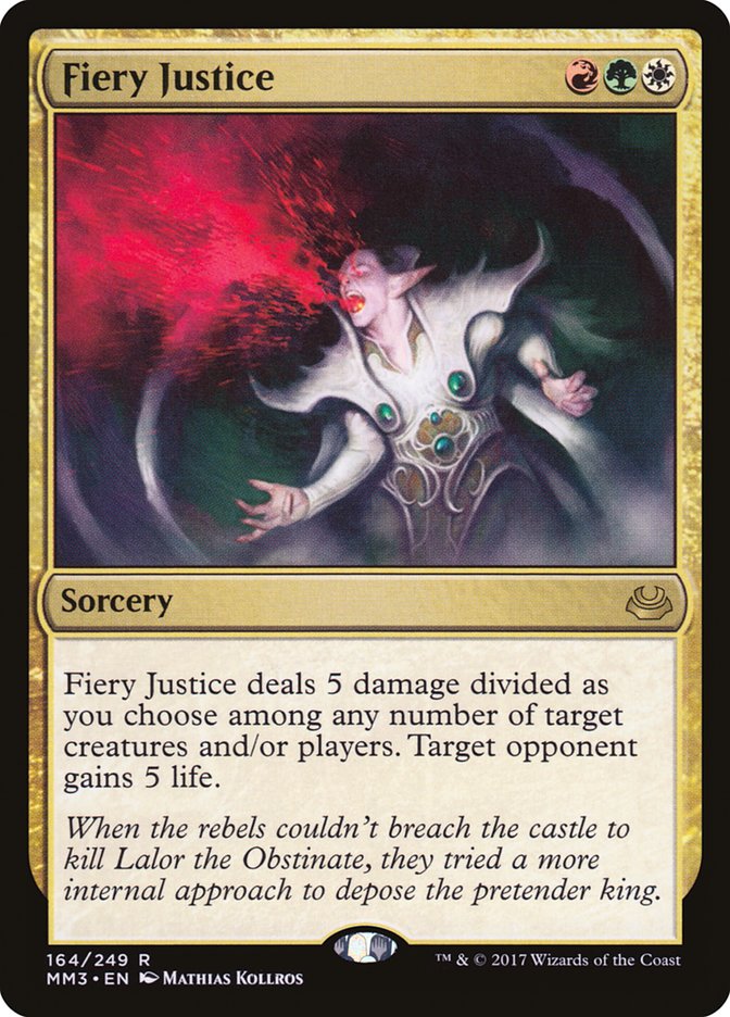 Fiery Justice [Modern Masters 2017] | Black Swamp Games