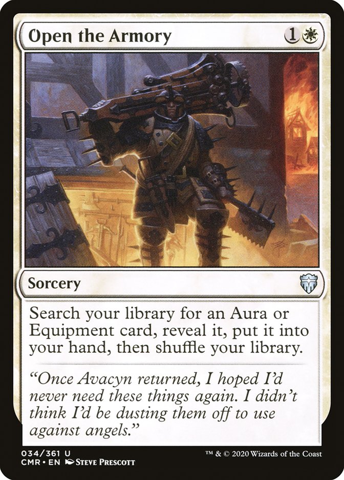 Open the Armory [Commander Legends] | Black Swamp Games