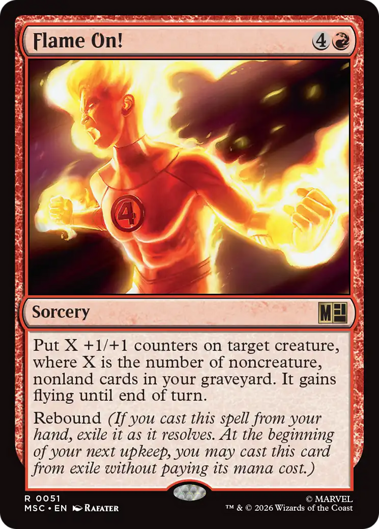 Flame On! [Marvel Super Heroes Commander] | Black Swamp Games