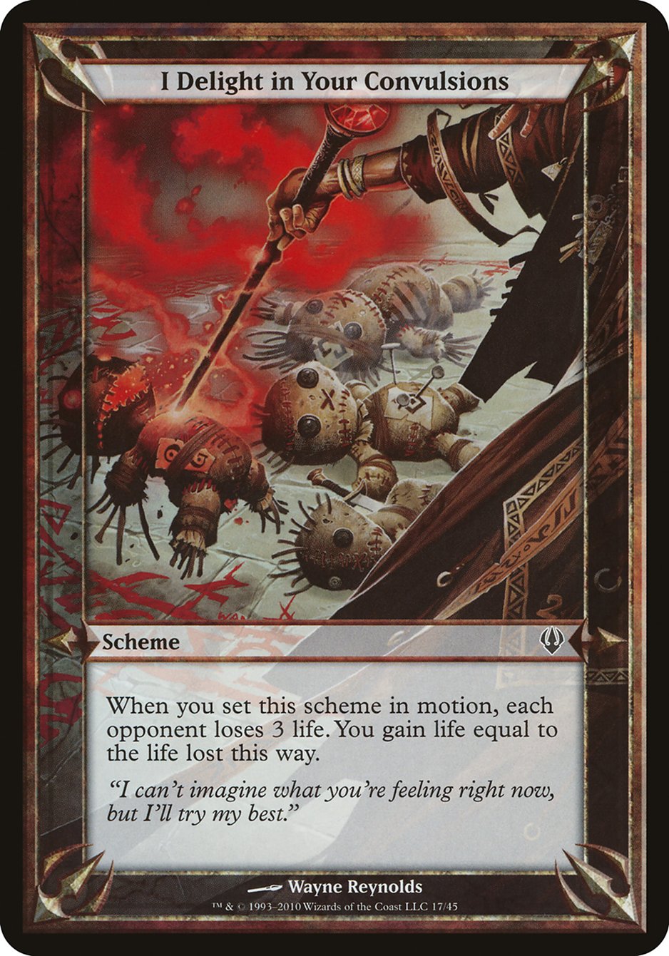I Delight in Your Convulsions (Schemes) [Archenemy Schemes] | Black Swamp Games