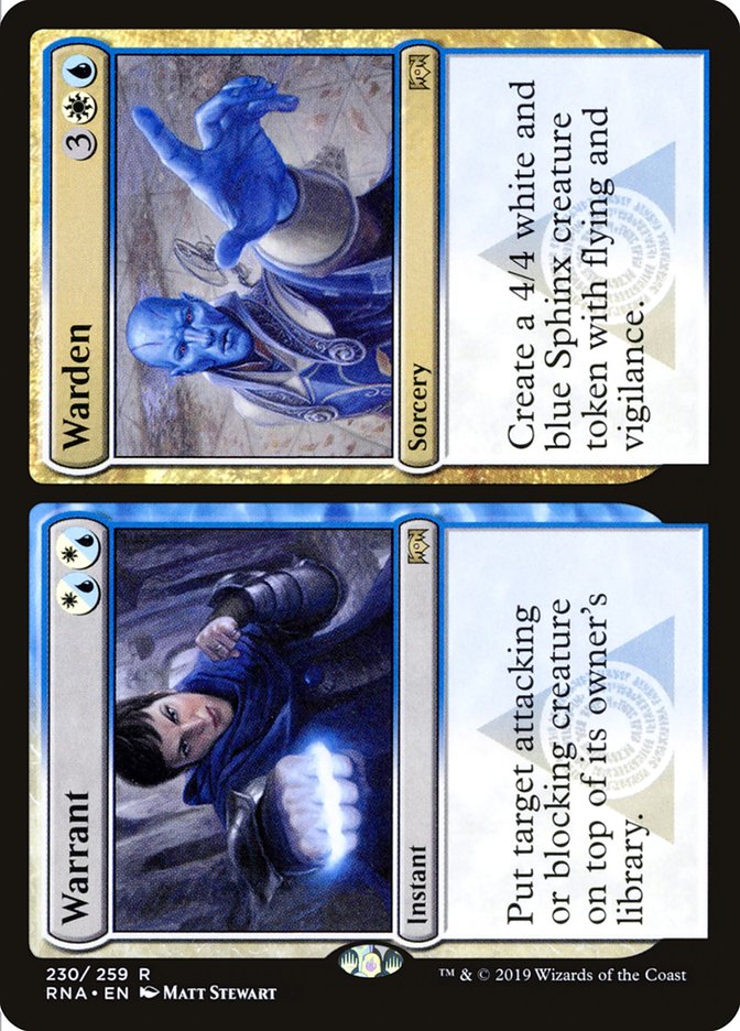 Warrant // Warden [Ravnica Allegiance] | Black Swamp Games