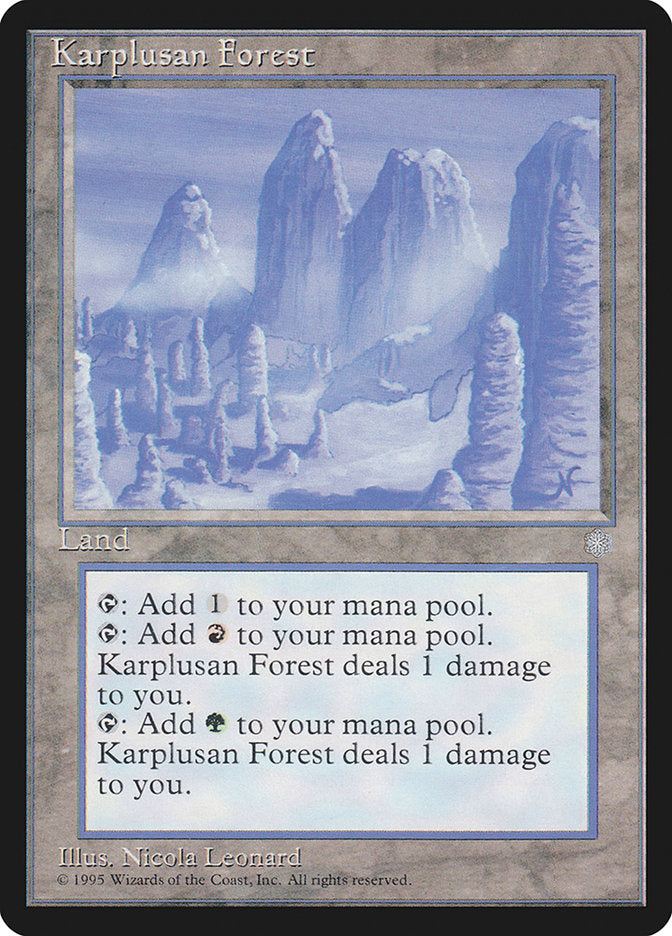Karplusan Forest [Ice Age] | Black Swamp Games