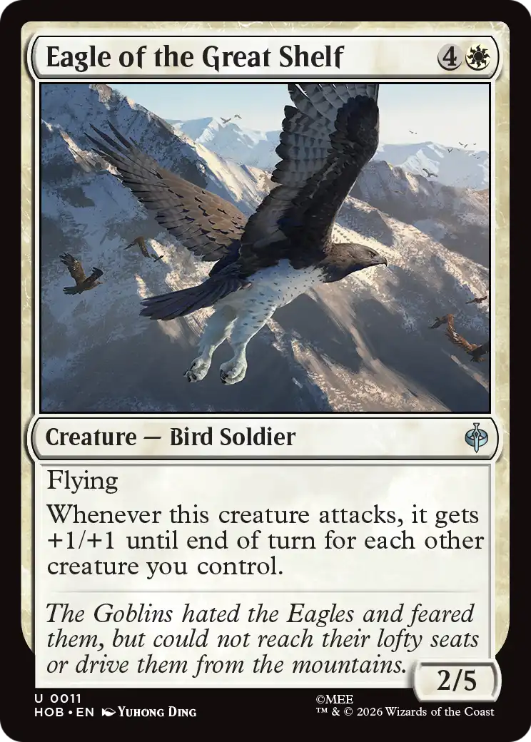 Eagle of the Great Shelf [The Hobbit] | Black Swamp Games