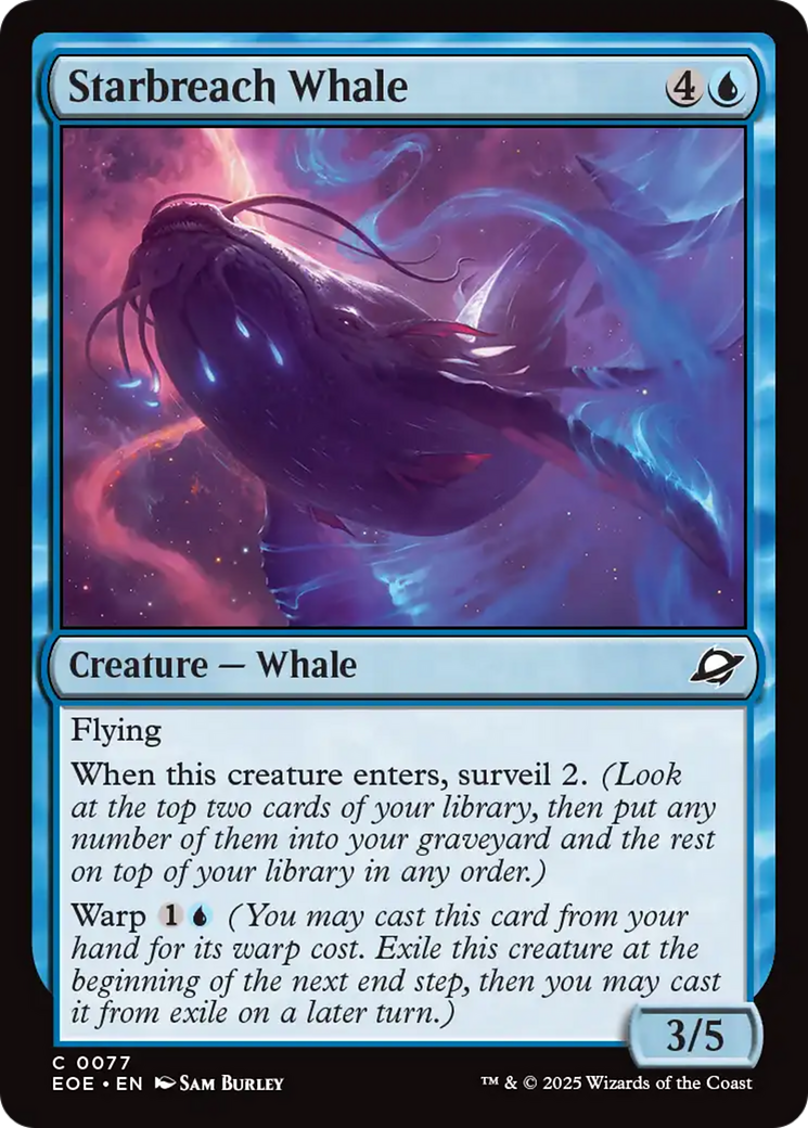 Starbreach Whale [Edge of Eternities] | Black Swamp Games