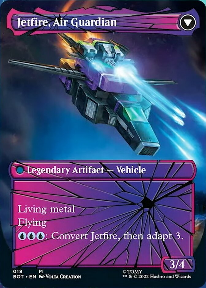 Jetfire, Ingenious Scientist // Jetfire, Air Guardian (Shattered Glass) [Transformers] | Black Swamp Games