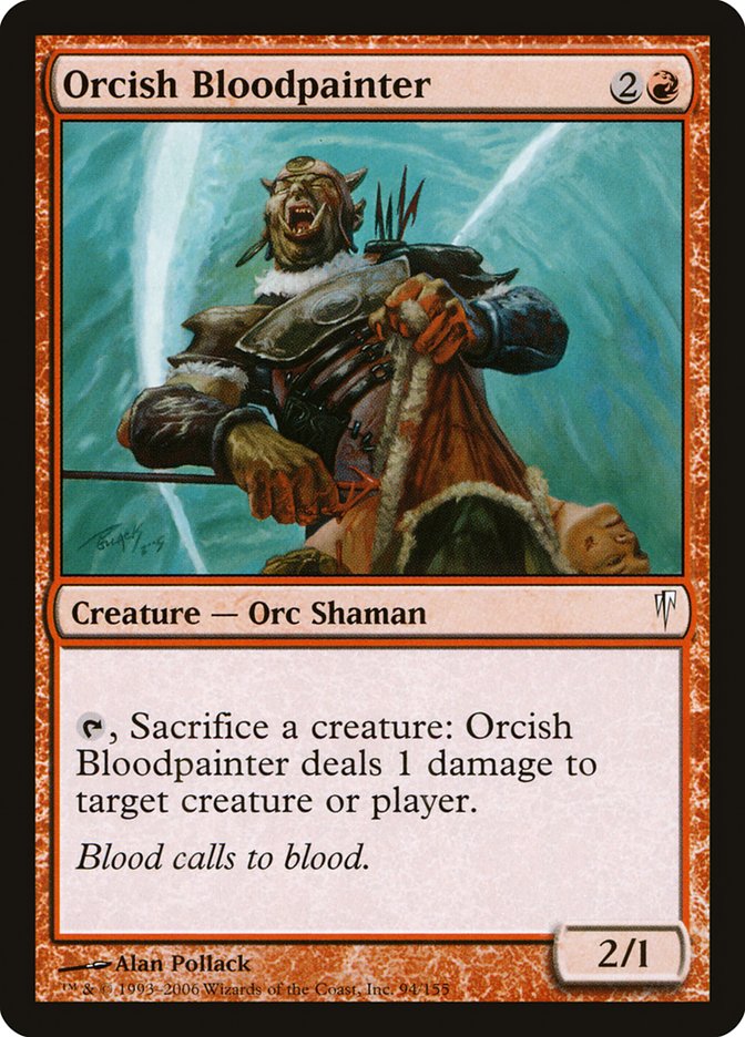 Orcish Bloodpainter [Coldsnap] | Black Swamp Games