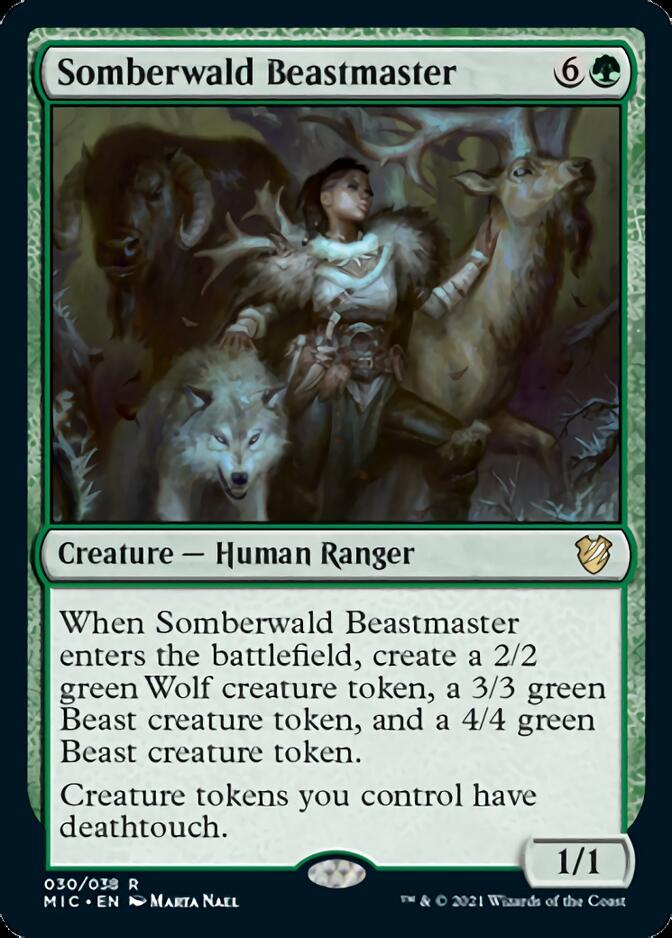 Somberwald Beastmaster [Innistrad: Midnight Hunt Commander] | Black Swamp Games