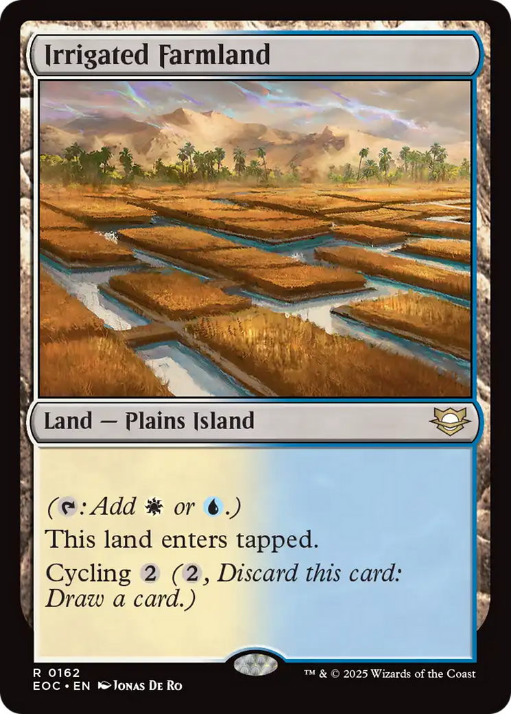 Irrigated Farmland [Edge of Eternities Commander] | Black Swamp Games
