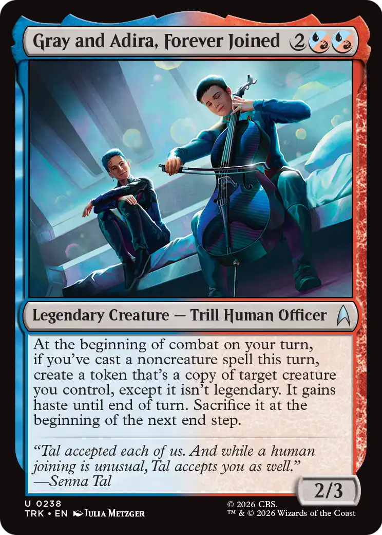 Gray and Adira, Forever Joined [Star Trek] | Black Swamp Games
