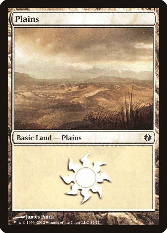 Plains (39) [Duel Decks: Venser vs. Koth] | Black Swamp Games