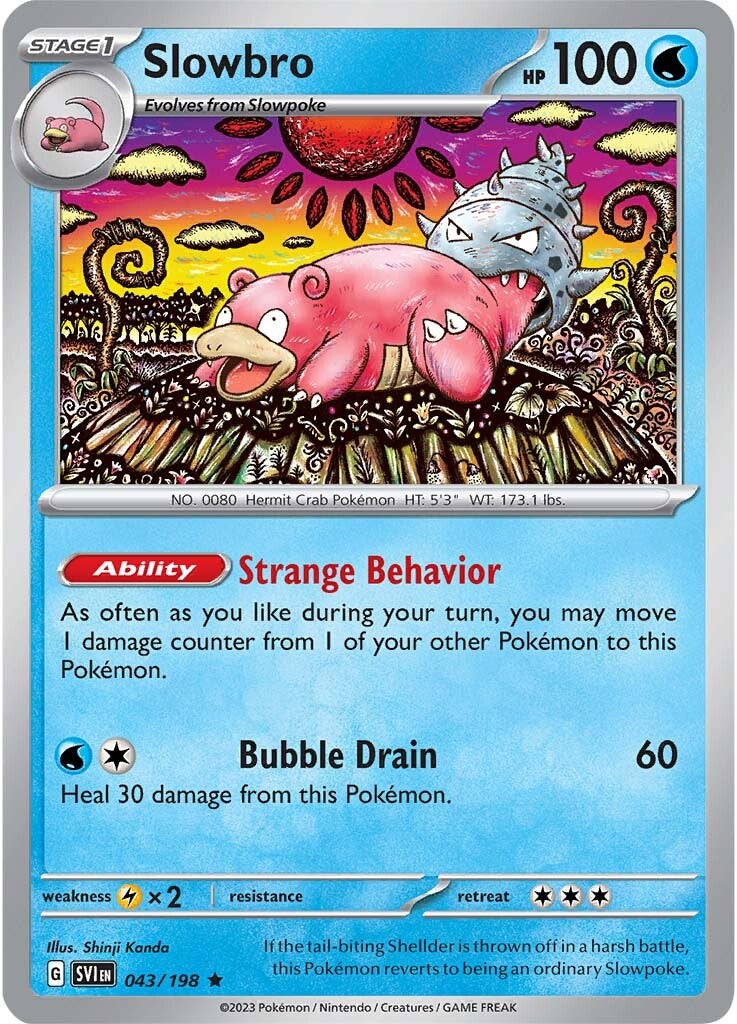 Slowbro (043/198) [Scarlet & Violet: Base Set] | Black Swamp Games