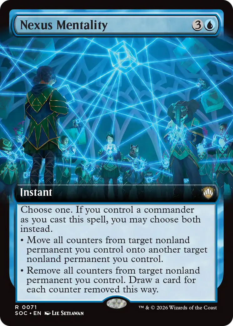Nexus Mentality (Extended Art) [Secrets of Strixhaven Commander] | Black Swamp Games