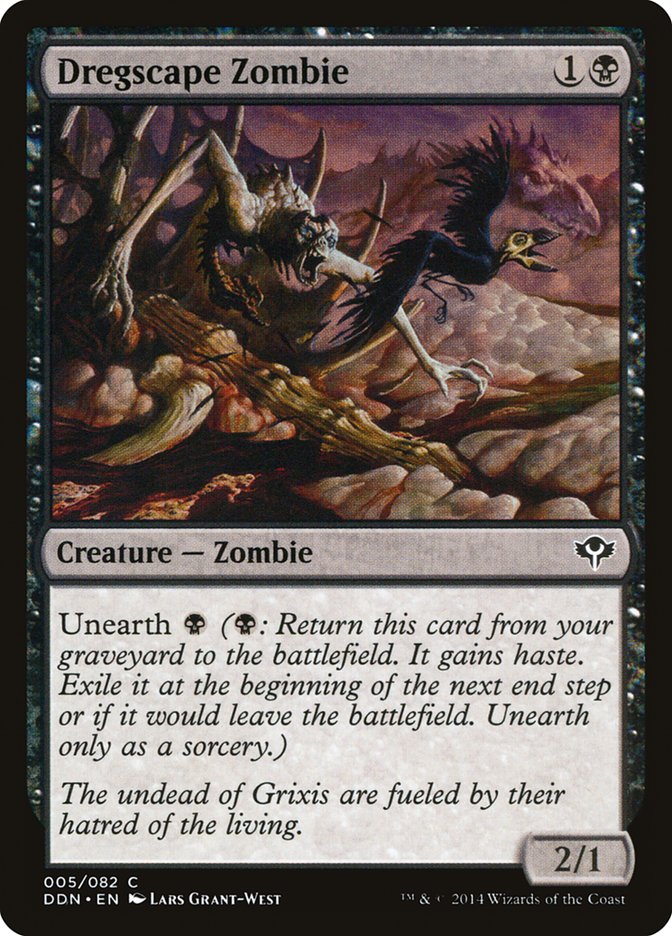 Dregscape Zombie [Duel Decks: Speed vs. Cunning] | Black Swamp Games