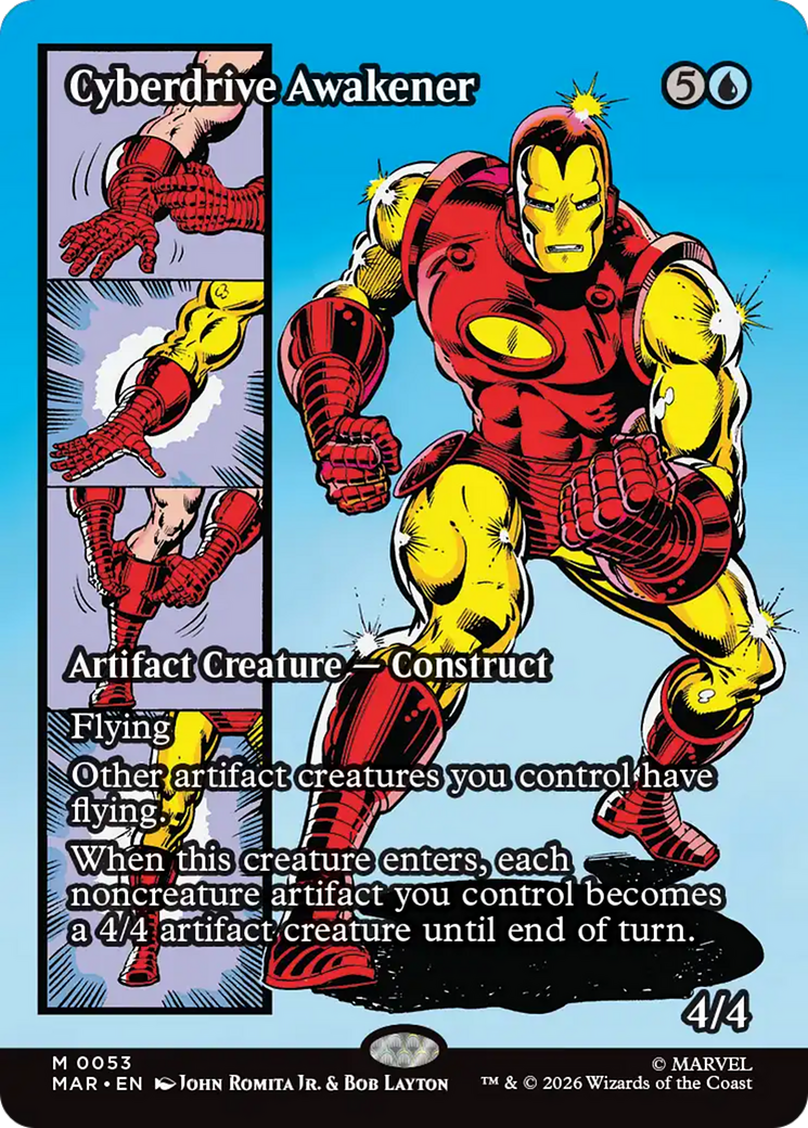 Cyberdrive Awakener (Borderless) [Marvel Universe: Eternal-Legal] | Black Swamp Games