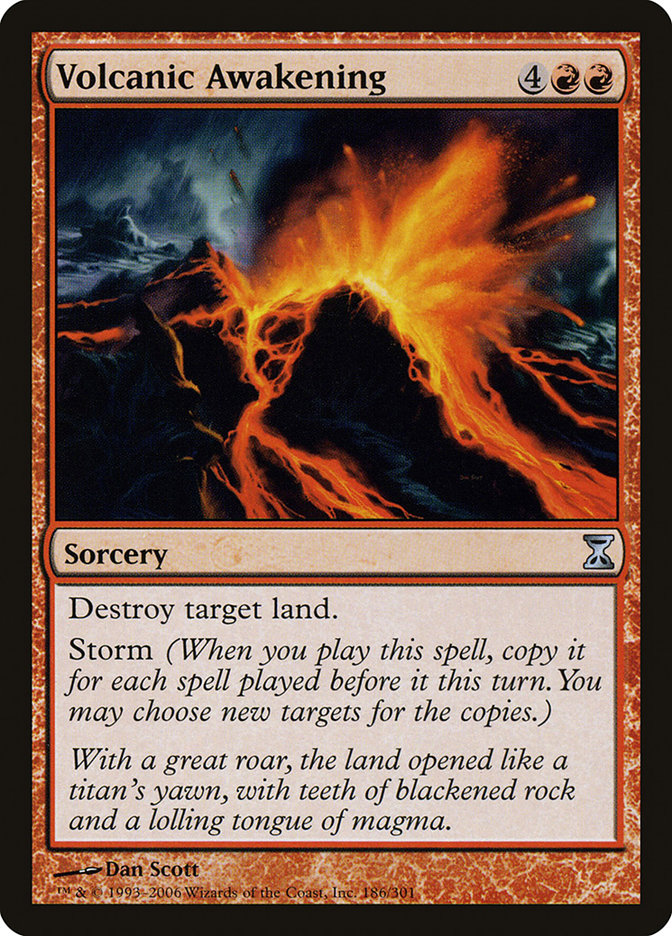 Volcanic Awakening [Time Spiral] | Black Swamp Games